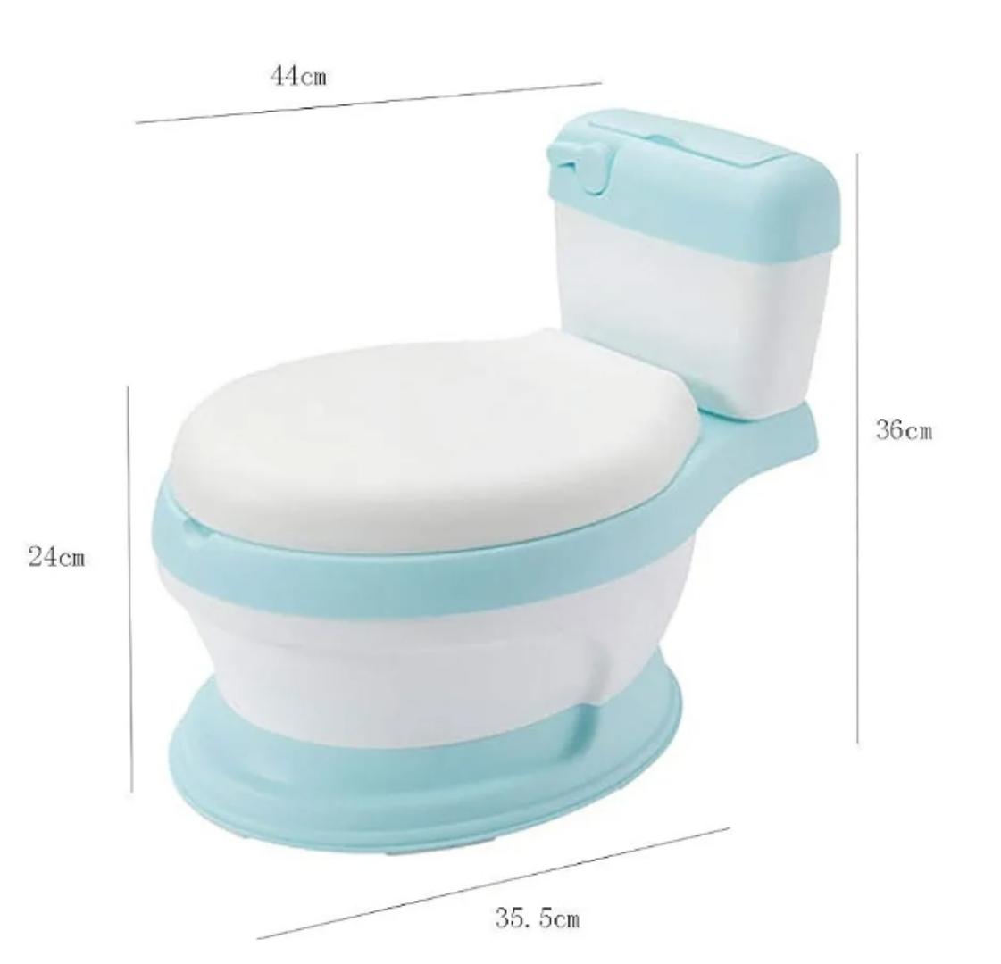 Children Potty Toilet Simulation Children's Toilet, Large Children's Toilet, Portable Baby Toilet, Simulation Toilet Baby Potty, Boys and Girls Potty Training