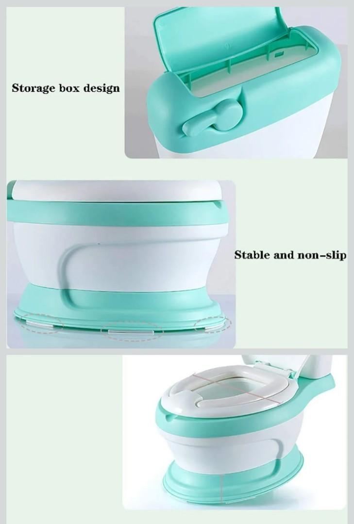 Children Potty Toilet Simulation Children's Toilet, Large Children's Toilet, Portable Baby Toilet, Simulation Toilet Baby Potty, Boys and Girls Potty Training