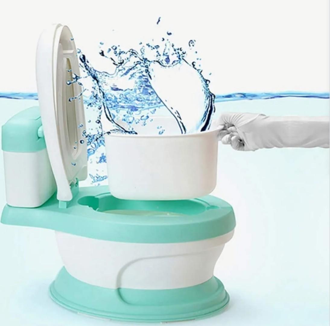Children Potty Toilet Simulation Children's Toilet, Large Children's Toilet, Portable Baby Toilet, Simulation Toilet Baby Potty, Boys and Girls Potty Training