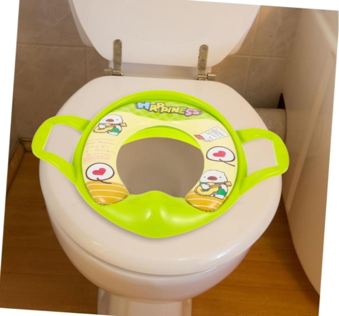 Toilet Training Seat Washable Potty Ring for Boy Girl Non-slip Design Portable and Easy to Clean for Home and Travel Use