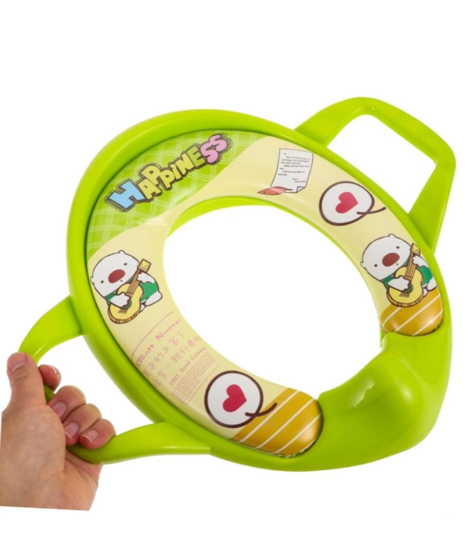Toilet Training Seat Washable Potty Ring for Boy Girl Non-slip Design Portable and Easy to Clean for Home and Travel Use
