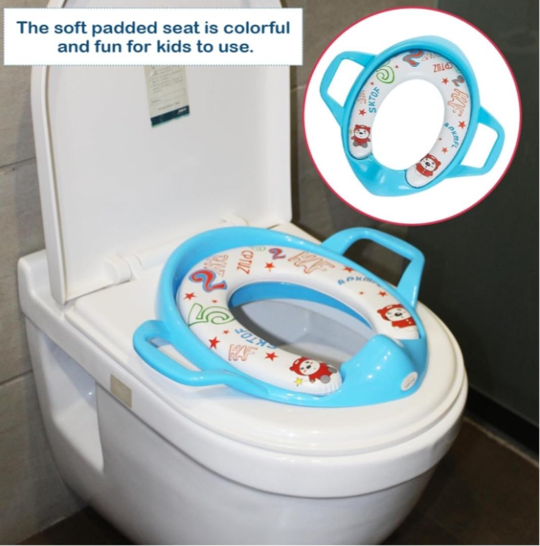 Toilet Training Seat Washable Potty Ring for Boy Girl Non-slip Design Portable and Easy to Clean for Home and Travel Use
