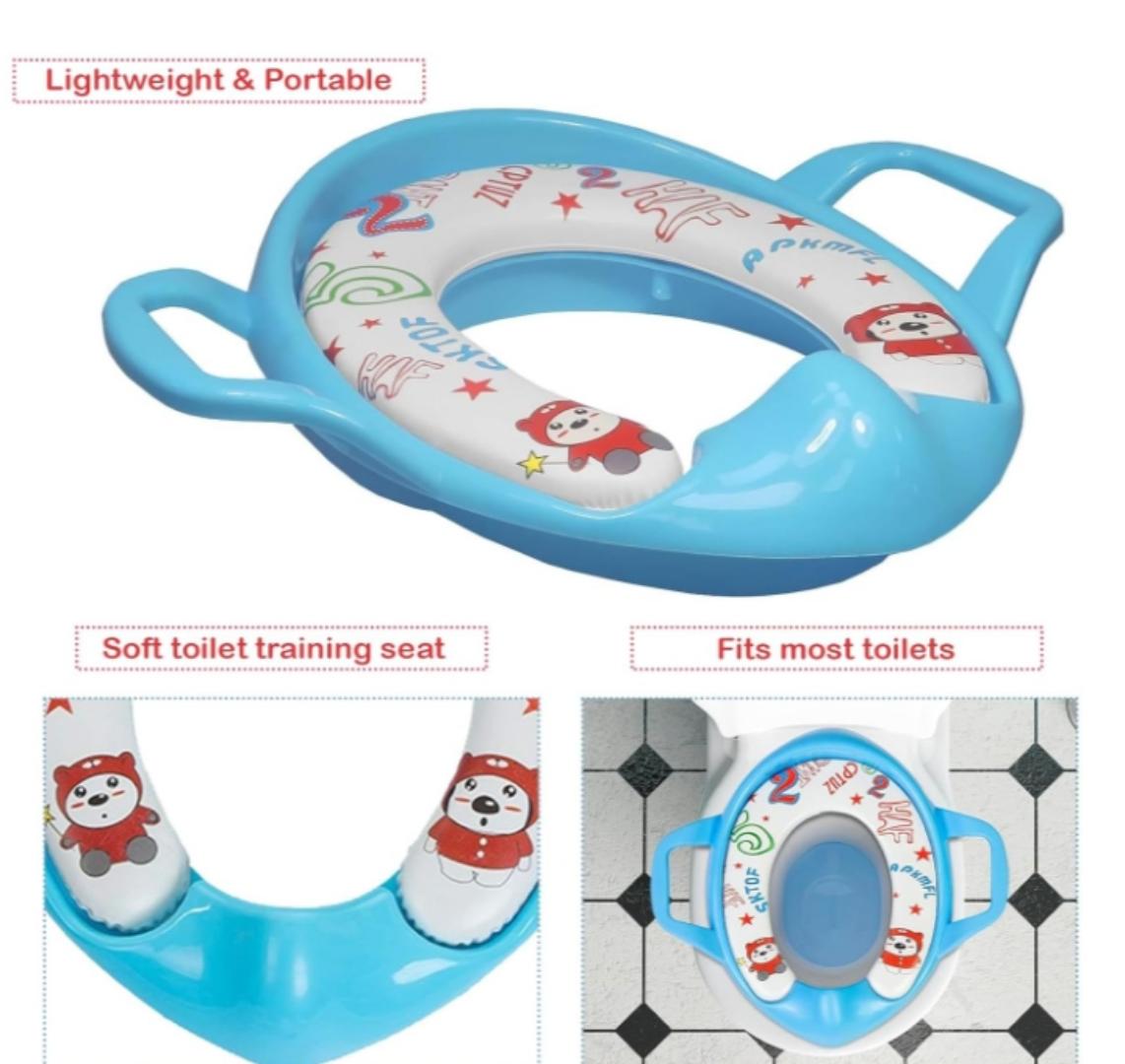Toilet Training Seat Washable Potty Ring for Boy Girl Non-slip Design Portable and Easy to Clean for Home and Travel Use
