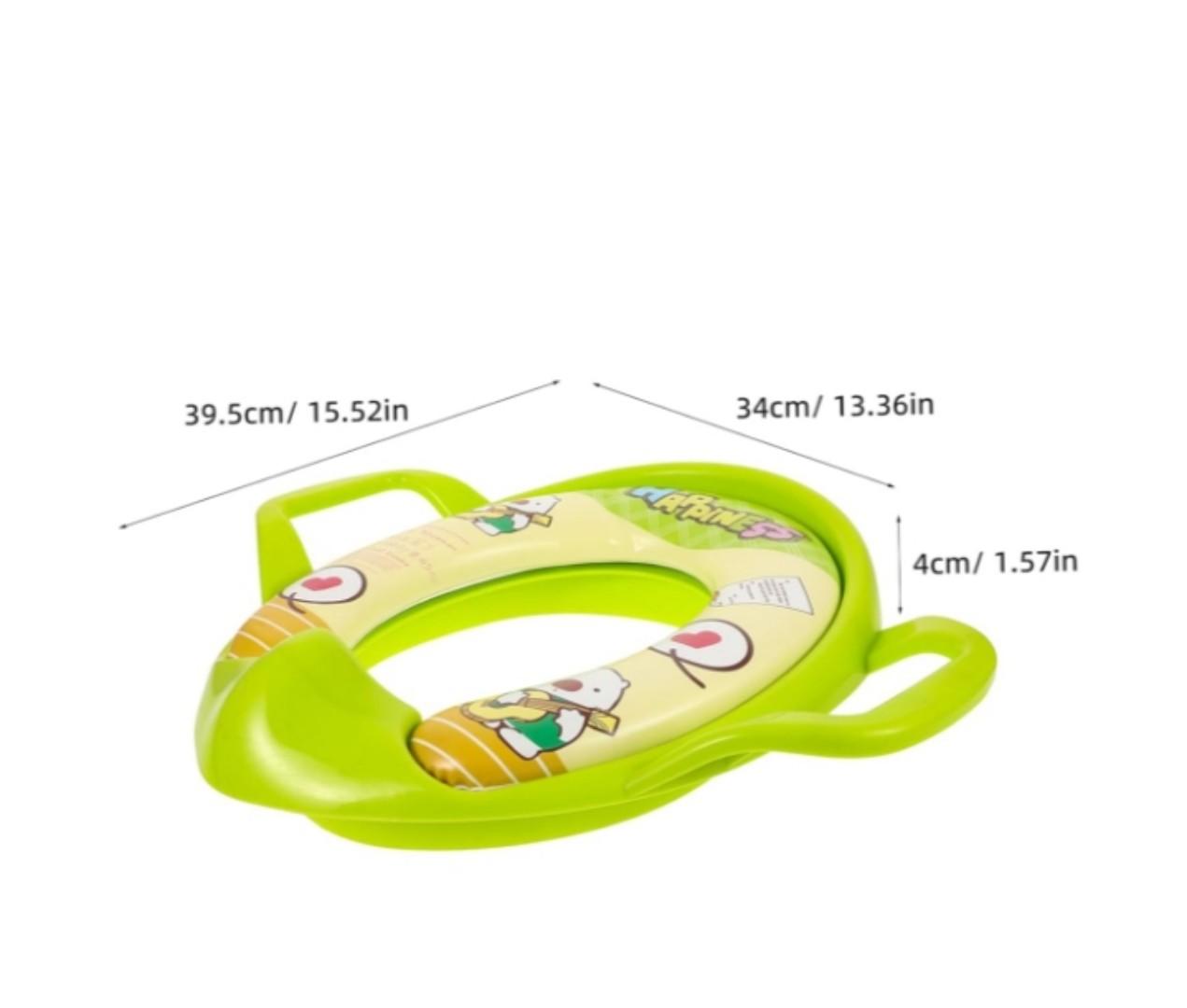 Toilet Training Seat Washable Potty Ring for Boy Girl Non-slip Design Portable and Easy to Clean for Home and Travel Use