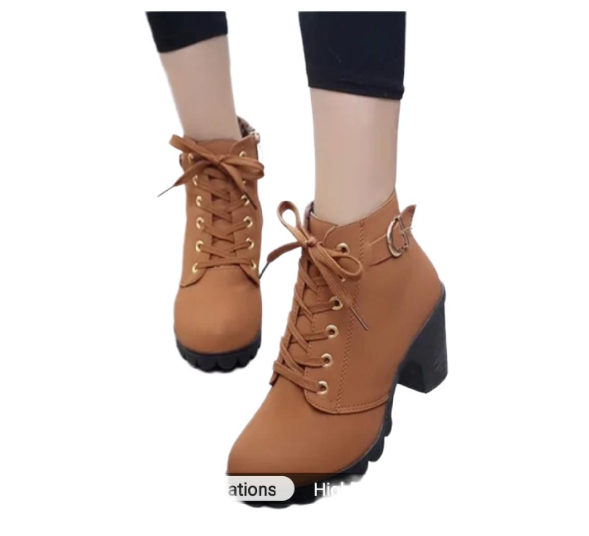 High Quality Ladies Ankle Boots/ Side Zipper/Stylish Boots/Fast Delivery 1 to 5 days