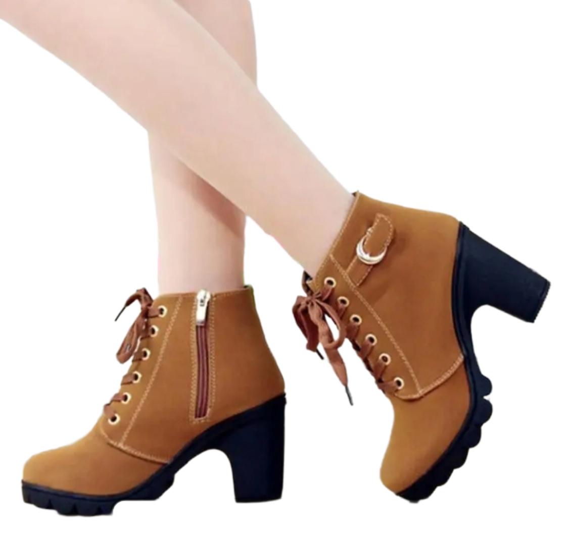 High Quality Ladies Ankle Boots/ Side Zipper/Stylish Boots/Fast Delivery 1 to 5 days