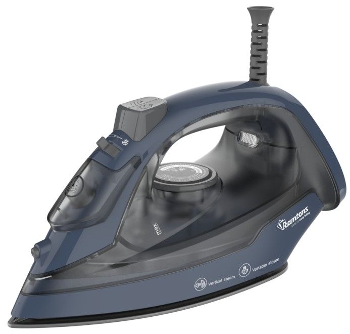 RAMTONS RM/694 STEAM IRON – NON-STICK SOLEPLATE, 200ML TANK & HIGH-POWER (1460-1740W)