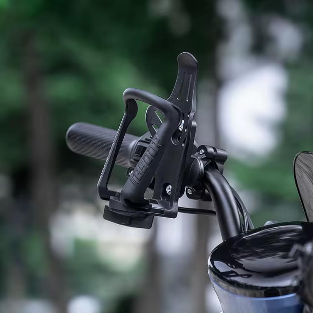 Universal Bike & Scooter Water Bottle Holder

Stay hydrated on the go with this durable, adjustable water bottle holder designed for bicycles, scooters, and e-bikes. Crafted from high-strength, lightw
