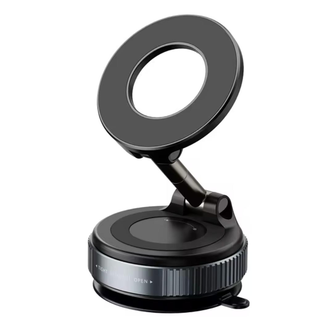 360° Rotating Vacuum Magnetic Suction Car Mobile Phone Holder for Desk Wall Car Suction Windshield