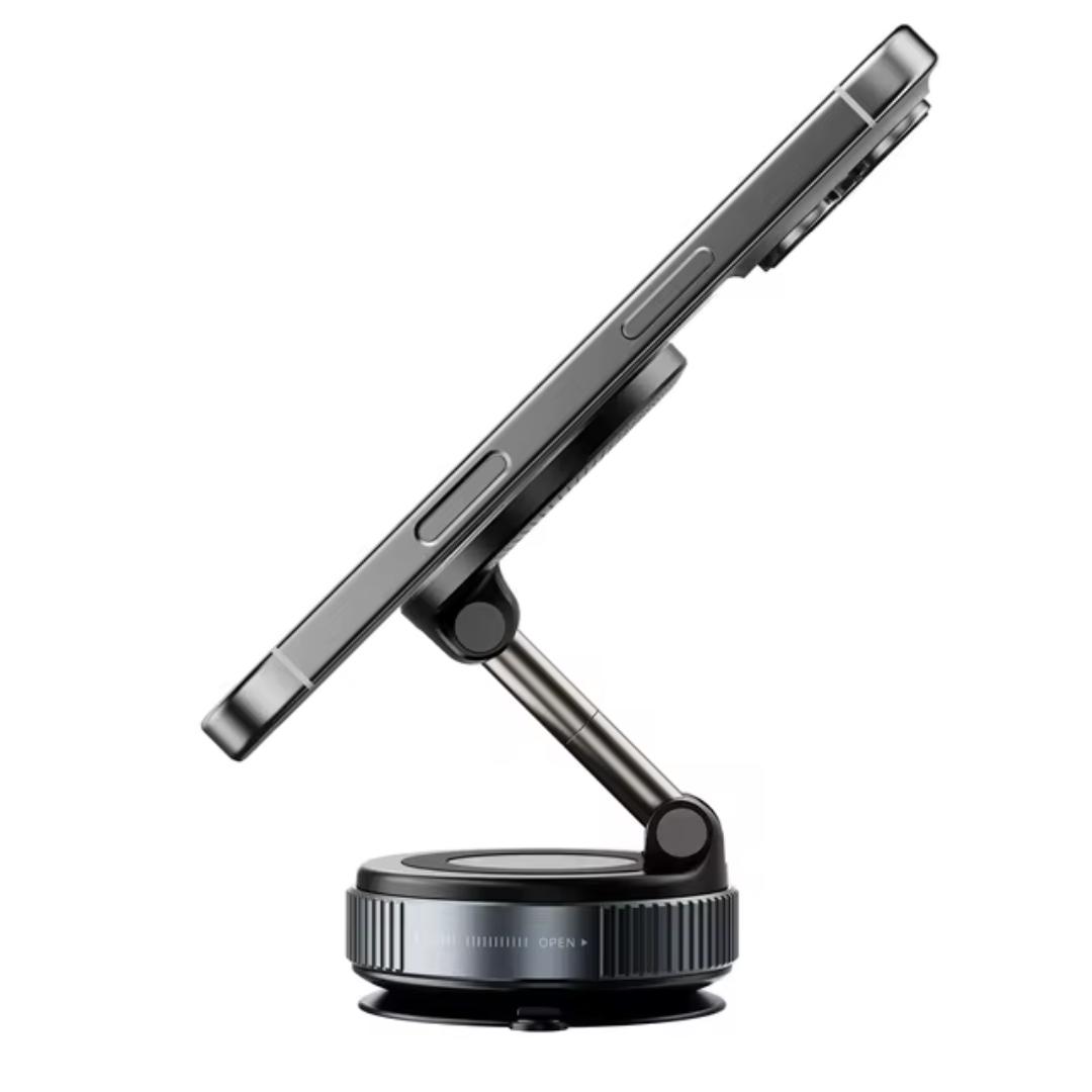 360° Rotating Vacuum Magnetic Suction Car Mobile Phone Holder for Desk Wall Car Suction Windshield
