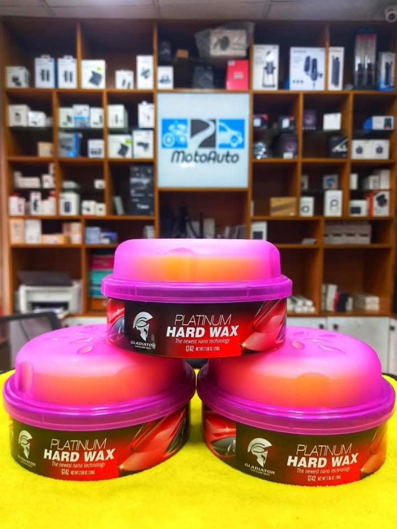 car wax Car Wax Paste - High-Gloss Shine - Polish for Car Detailing to Shine & Protect – Remove Haze and Paint Swirls w/ Micropolishing Agents – Car Cleaning Supplies