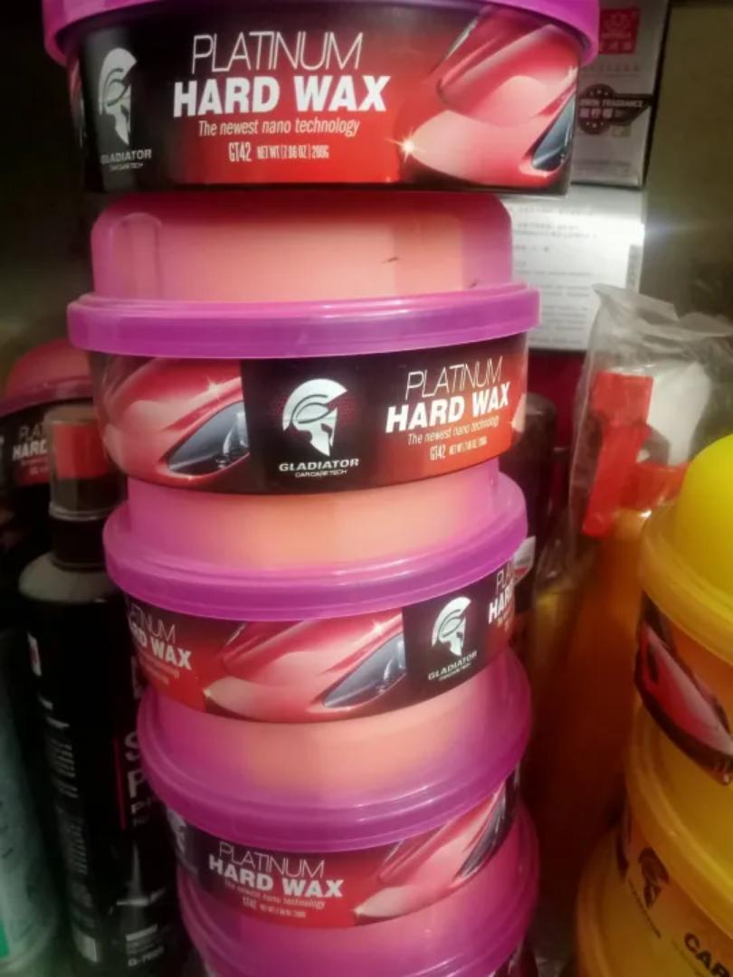 car wax Car Wax Paste - High-Gloss Shine - Polish for Car Detailing to Shine & Protect – Remove Haze and Paint Swirls w/ Micropolishing Agents – Car Cleaning Supplies