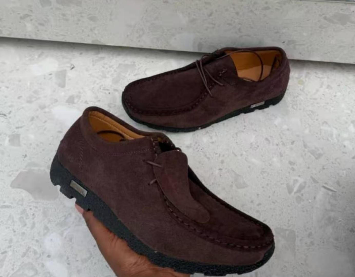 Fashion Men’s Suede Shoes – Classic British Design | Casual & Official Wear | Lightweight, Durable & Comfortable | Stylish Lace-Up Moccasin | Premium Quality | Best Price on Kilimall Kenya