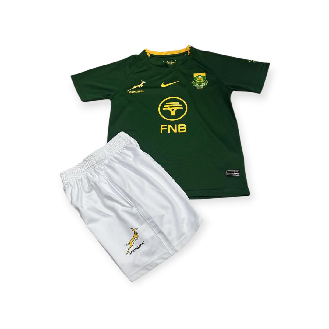 South Africa Spring Boks Kids Rugby Jersey | World Champions Edition | Premium Supporter Shirt for Boys & Girls | Lightweight & Strong Fabric | Show Team Spirit Everywhere.