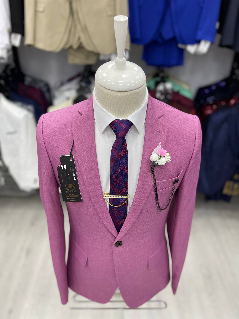 Men’s Blazer – Classic Slim Fit Suit Jacket for Formal, Office & Casual Wear | Elegant Design, Premium Fabric & Comfortable Fit | Perfect for Weddings, Business & Events – Kilimall Kenya