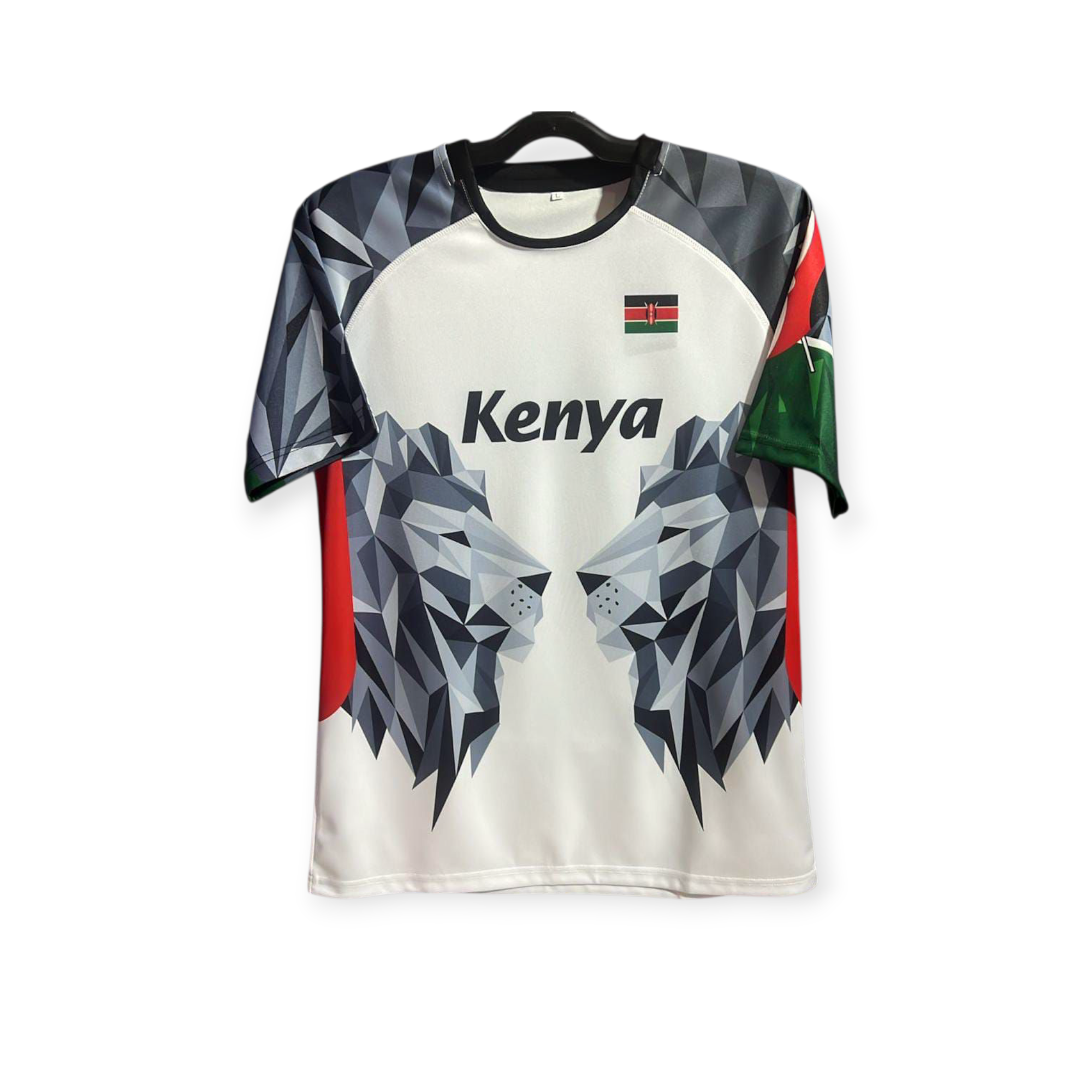 Kenya Rugby Teams Inspired Jersey – Elite Performance Sportswear for Training, Running, Gym & Weekend Casual Wear – Comfortable Breathable Fabric for Men & Women