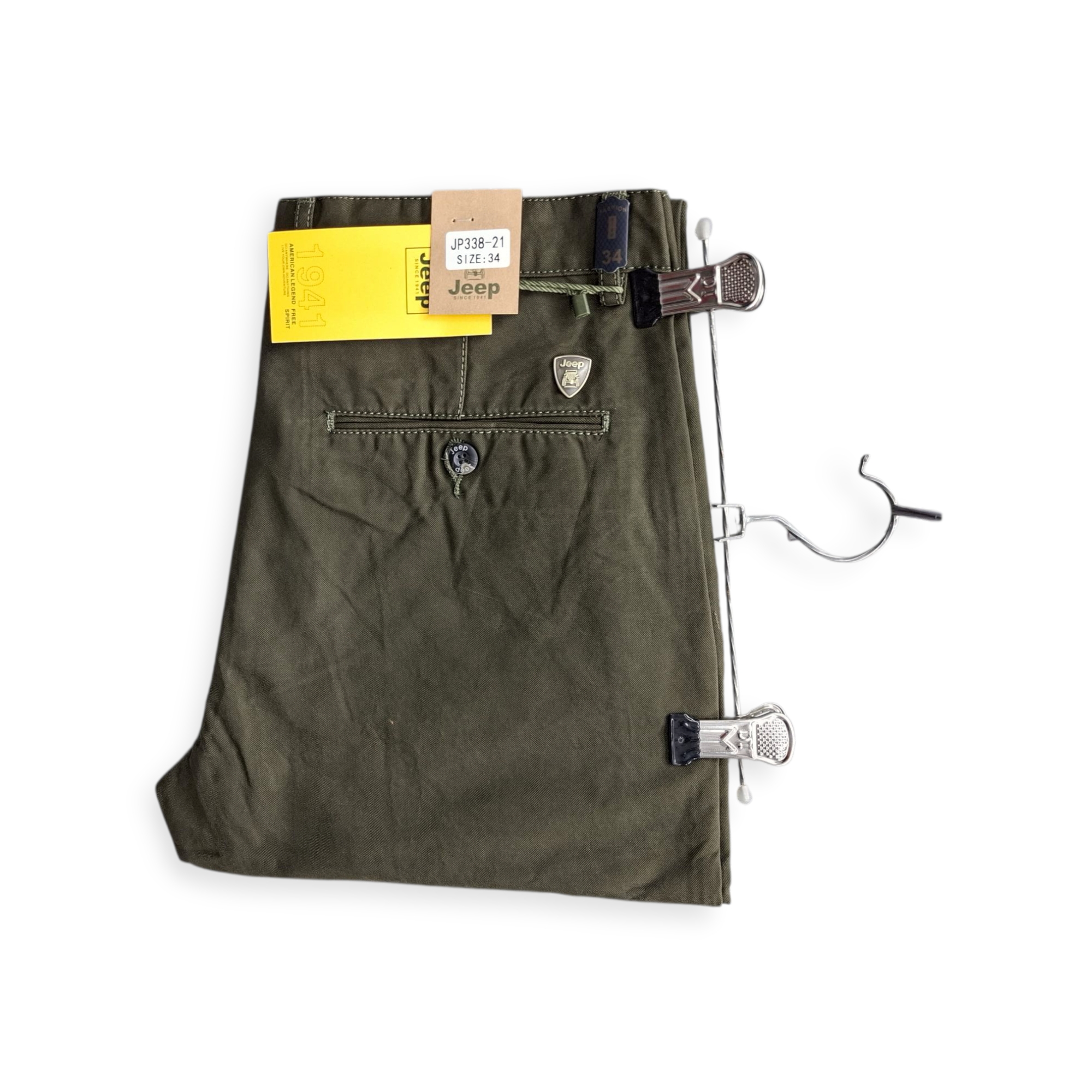 Men’s Classic Chino/ Khaki Pants – Comfortable Stretch Fabric with Tailored Fit | Durable Everyday Trousers for Work, Casual Outings, Office Style & Weekend Wear