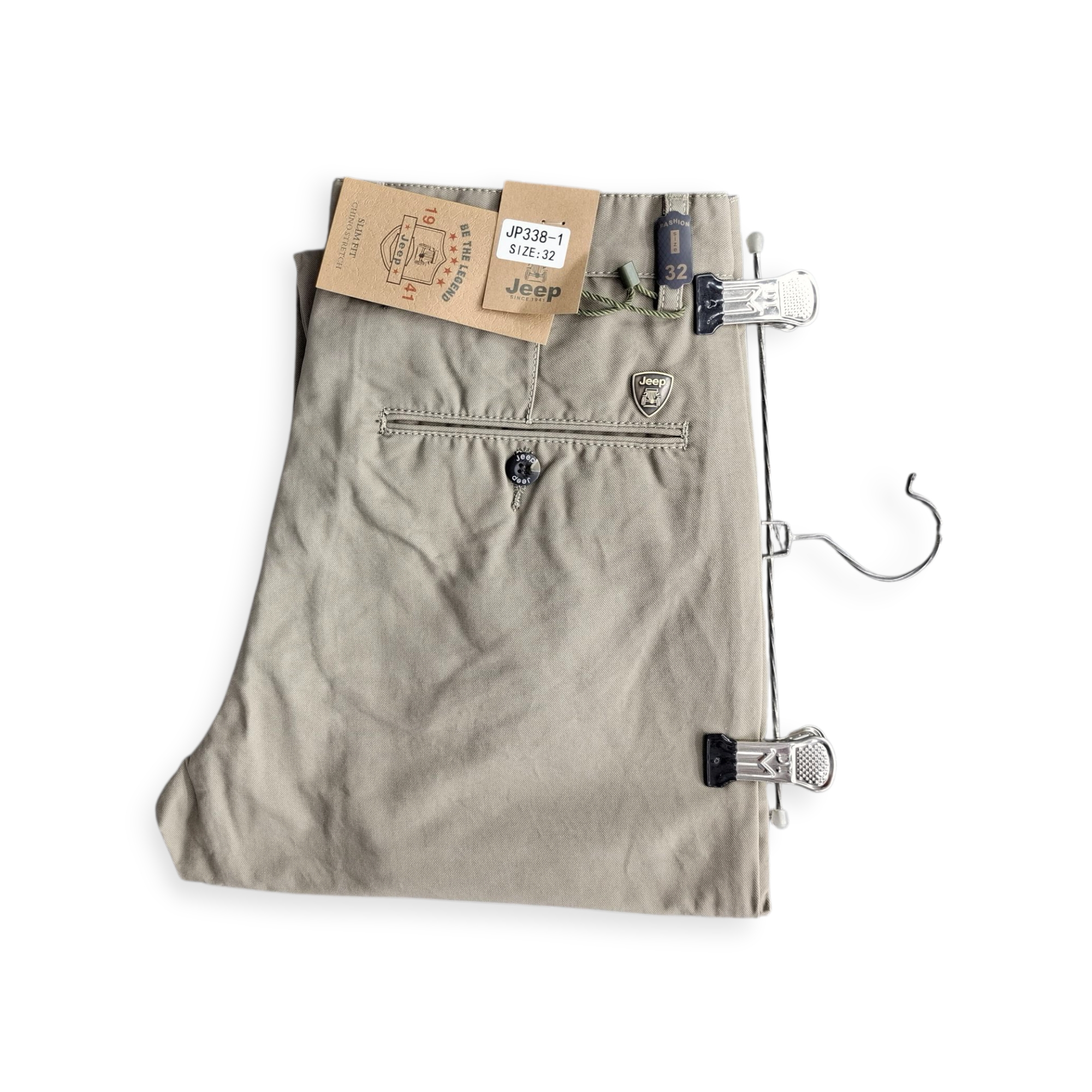 Men’s Classic Chino/ Khaki Pants – Comfortable Stretch Fabric with Tailored Fit | Durable Everyday Trousers for Work, Casual Outings, Office Style & Weekend Wear
