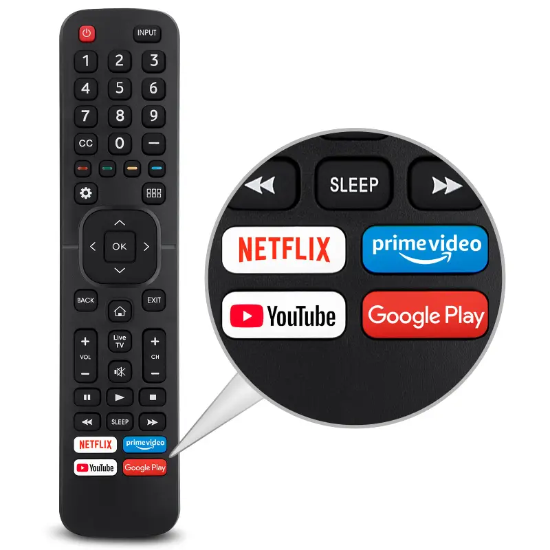 Best price for Hisense Smart TVs Remote Control Color-Black 1001544961