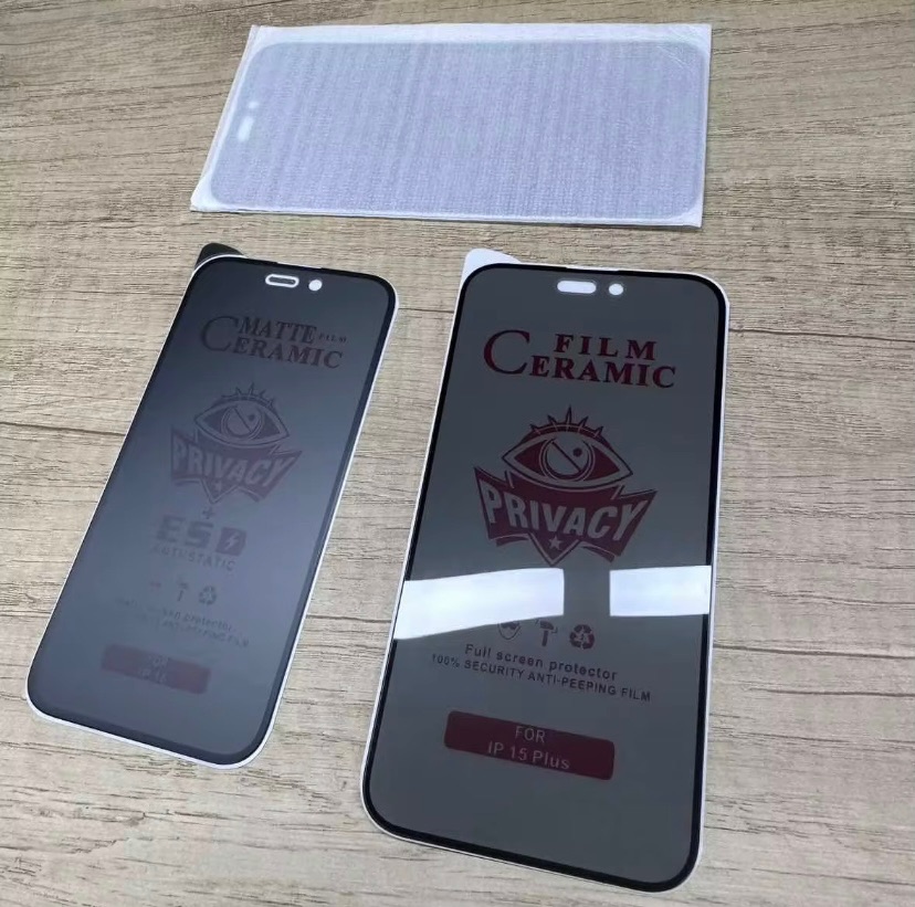 Ceramic screen protectors for iPhone