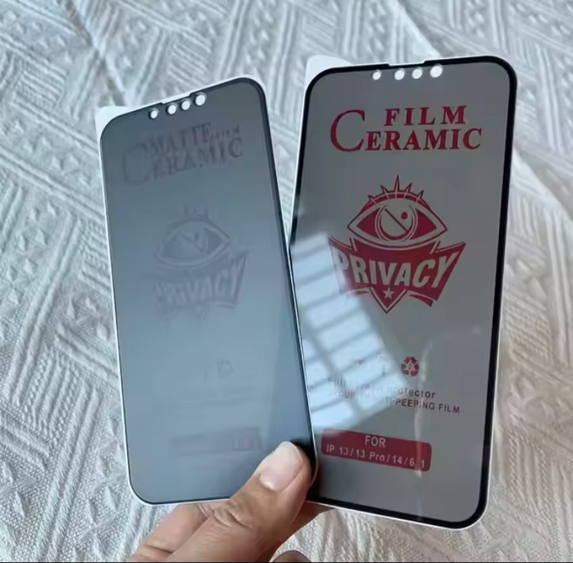 Ceramic screen protectors for iPhone