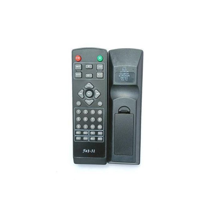 Fat 31 Universal Woofer Remote Control For JTC,GLD,VITRON,CLUBOX,EUROKEN,AMTEC and YO-TU