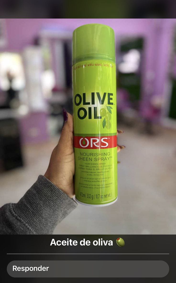 ORS OLIVE OIL Sheen Nourishing Spray With Beautiful Shine-Restores The Hair's Natural Moisture,