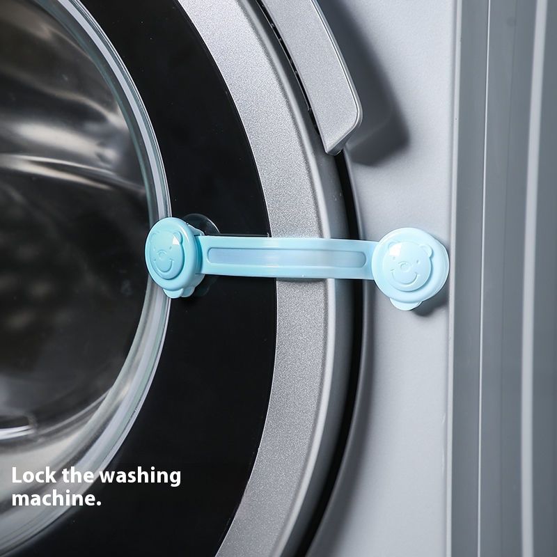 Anti-Pinch Baby Safety Locks for Drawers - 6 PCs Strong Adhesive Cabinet Latches, Child Proof