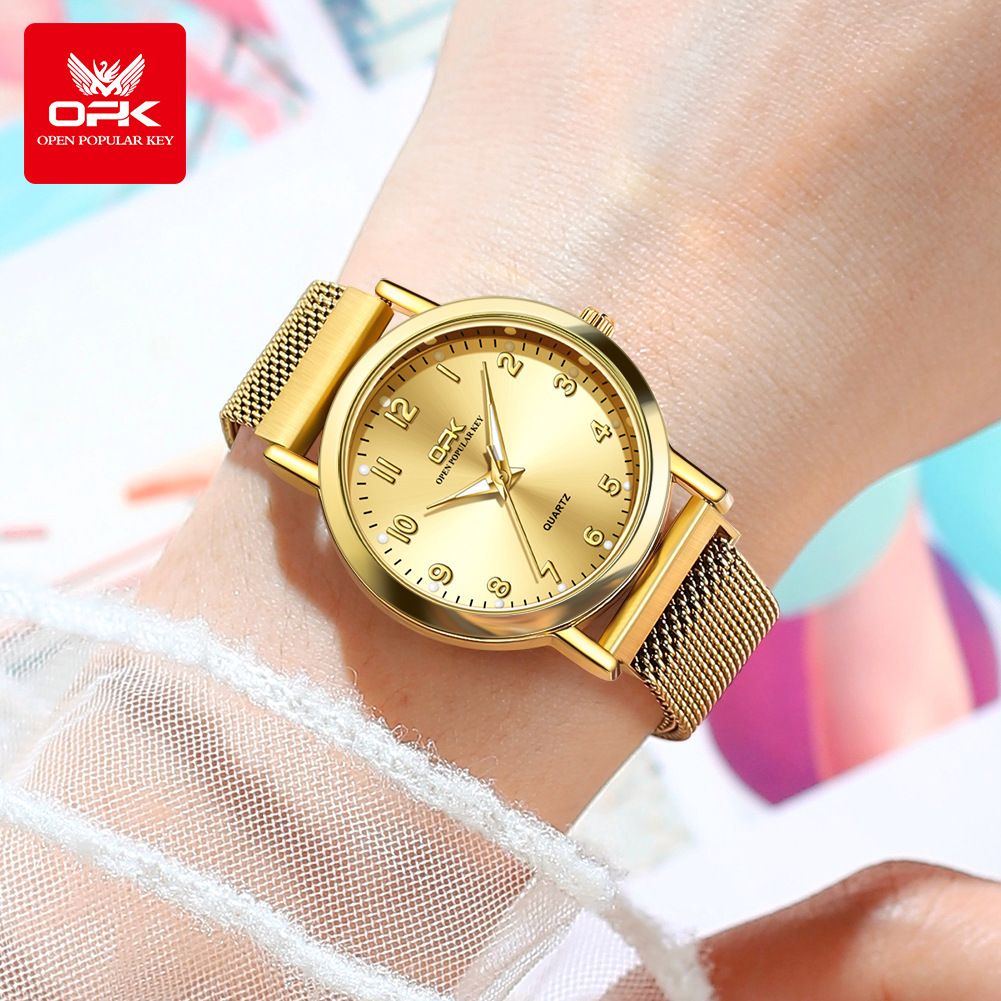Black Friday SALE! OPK Ladies Quartz Watch - Fashion Casual Wristwatch for Women, 30M Waterproof, Free Delivery Kenya