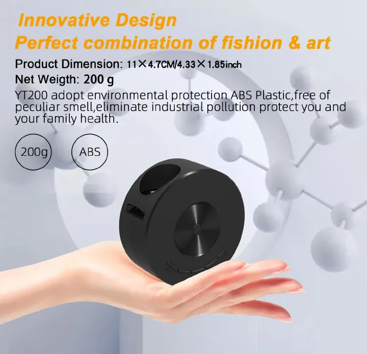 YT200 high-definition mini portable projector, portable small dormitory student eye protection smart home theater