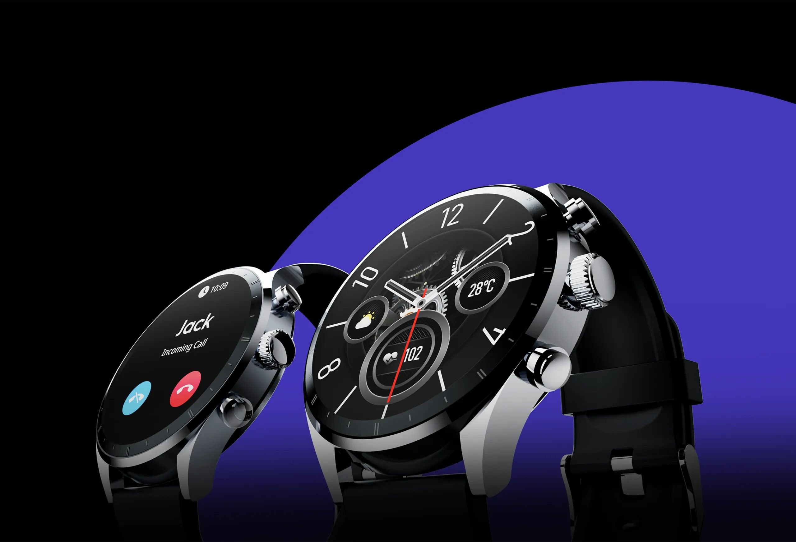 TECNO WATCH PRO 2 SMARTWATCH – 1.43" AMOLED, BLUETOOTH CALLING, 110+ SPORTS MODES, HEART RATE & SPO₂ MONITOR, LONG BATTERY LIFE, IP68 WATERPROOF, ULTRA-THIN DESIGN