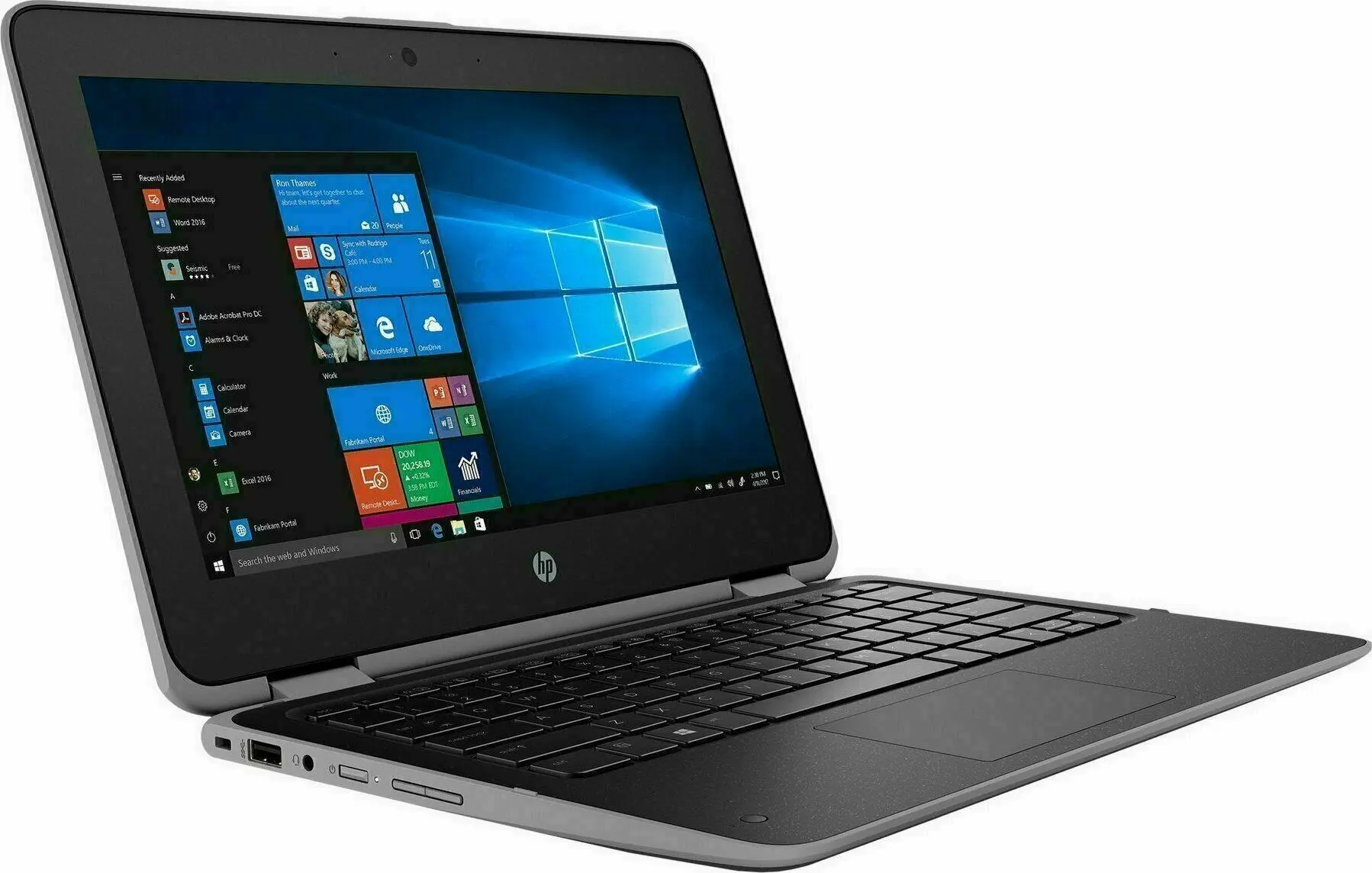 Touchscreen Refurbished HP ProBook X360 11 G4 Intel Core i5 8th Gen 8GB RAM 256GB SSD 11.6 Inches  Refurbished Laptop Computer Notebook Windows 11 Pro  2 in 1 Convertible Slim Refurbished Laptop
