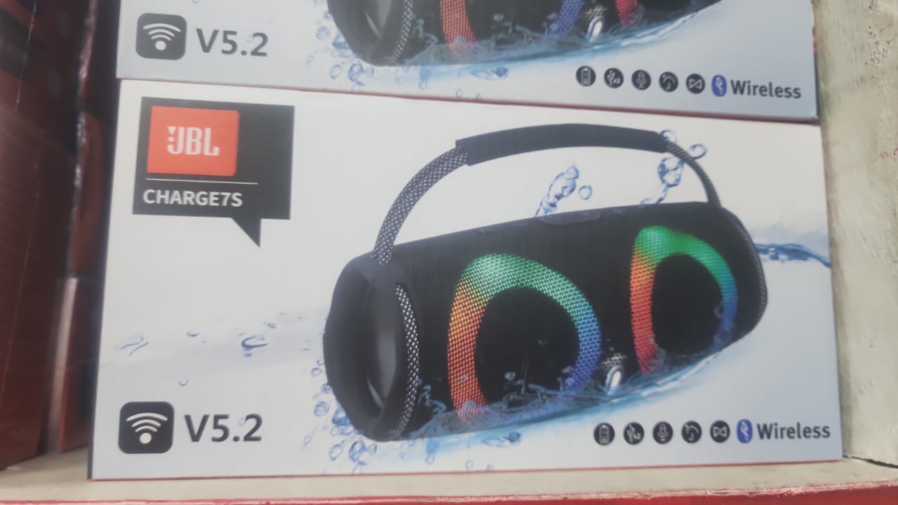 JBL Charge 7S Wireless Bluetooth Speaker – V5.2, RGB Lights, Waterproof, Portable Bass Speaker with Handle