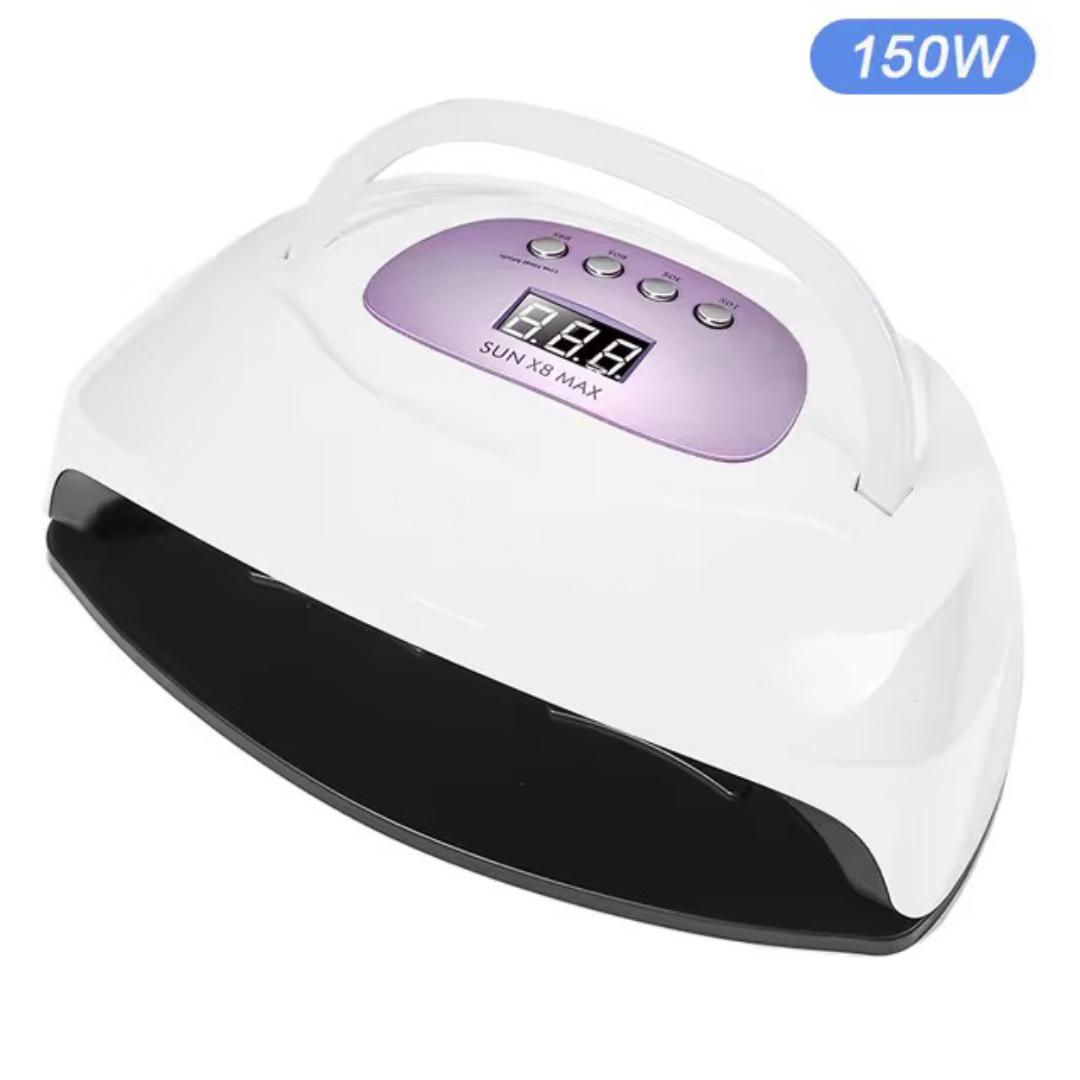 SUN X8 MAX 220W UV/LED NAIL LAMP GEL NAIL DRYER TWO HAND CURING LAMP