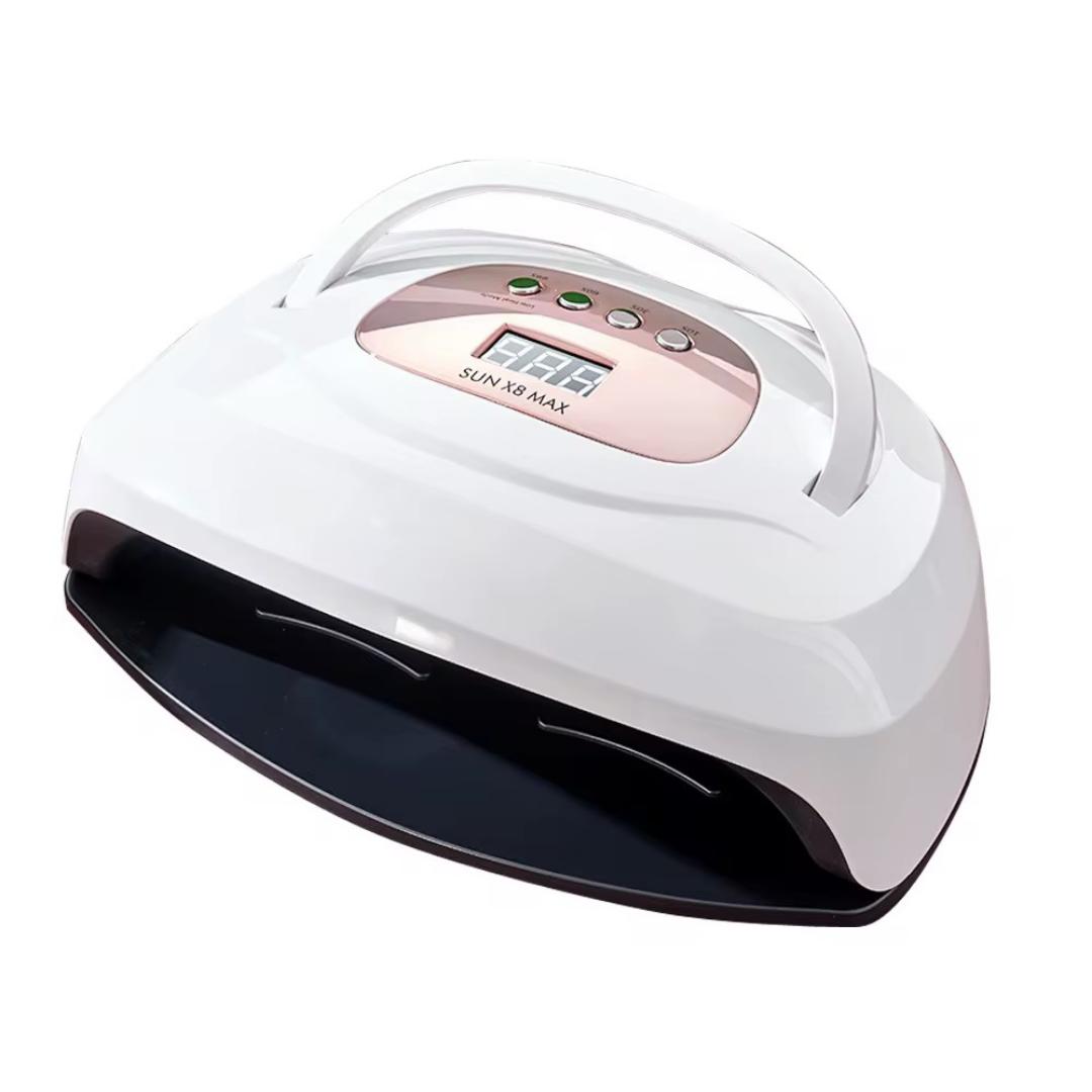 SUN X8 MAX 220W UV/LED NAIL LAMP GEL NAIL DRYER TWO HAND CURING LAMP