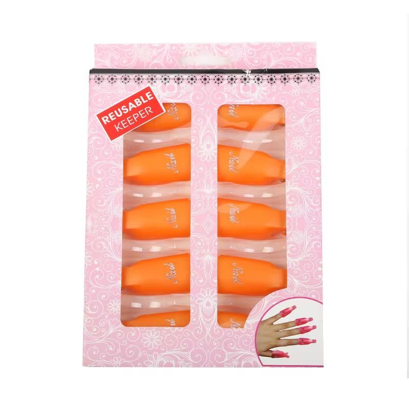 10PCS GEL NAIL POLISH REMOVER CLIPS SOAK OFF CAPS PEGS
