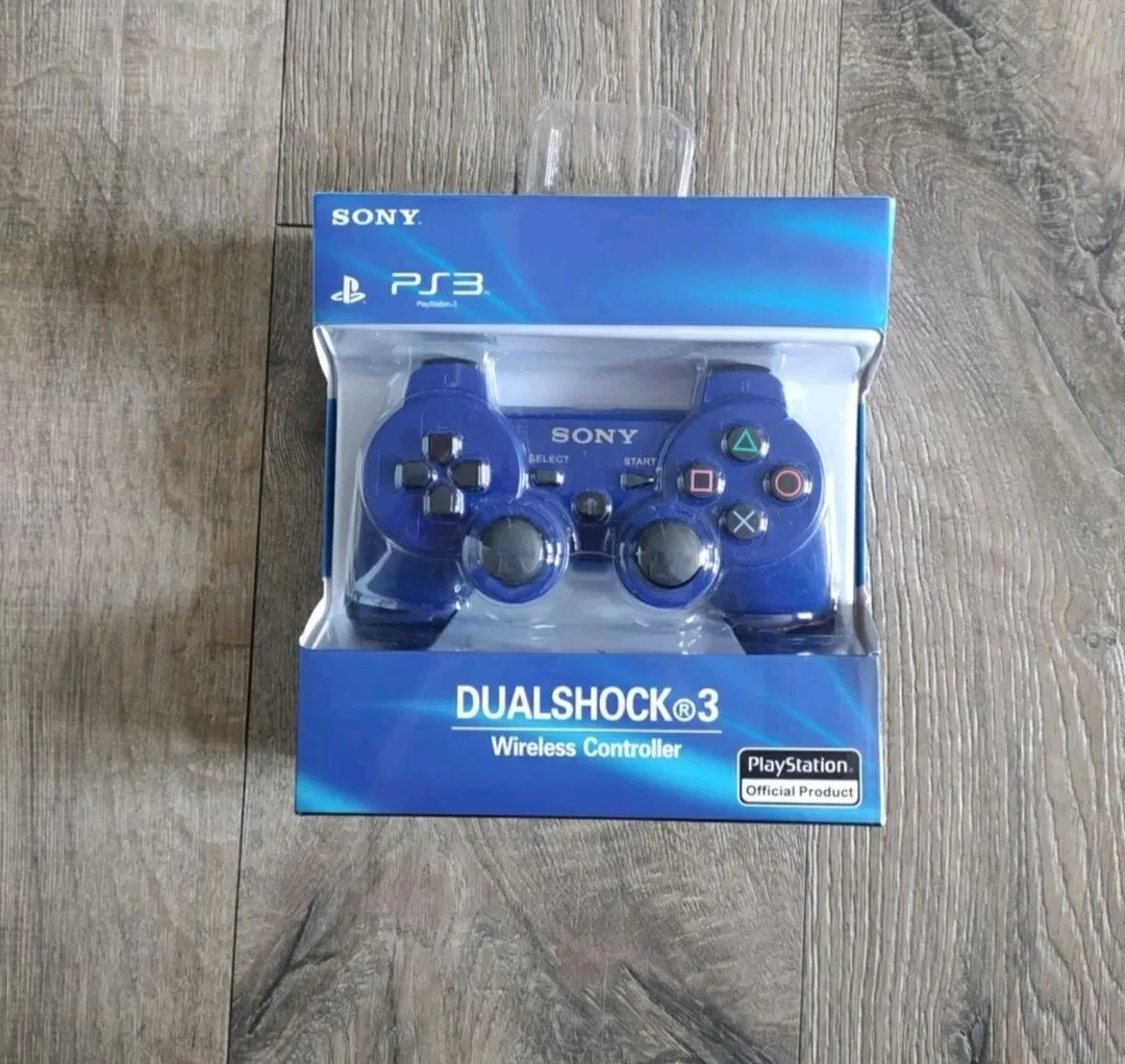 Wireless PS3 Controller – DualShock 3 Gamepad with Vibration, Bluetooth Connectivity, Ergonomic Design, Rechargeable Battery & Precise Analog Sticks – Compatible with PlayStation 3 Console
