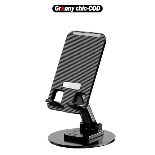 Punex Rotating Phone Stand – 360° Adjustable Desktop Holder for Smartphones, Tablets & Devices – Stable, Portable, Anti-Slip Design for Video Calls, Online Classes, Office & Home Use