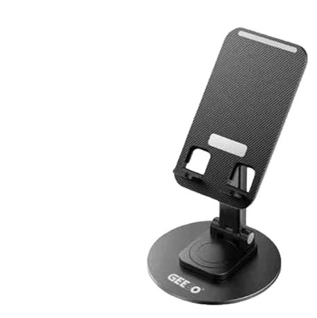 Punex Rotating Phone Stand – 360° Adjustable Desktop Holder for Smartphones, Tablets & Devices – Stable, Portable, Anti-Slip Design for Video Calls, Online Classes, Office & Home Use