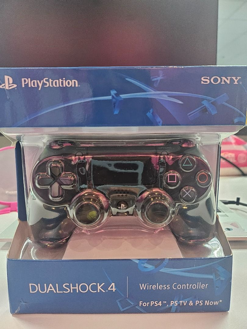 Wireless PS4 Controller – DualShock 4 Gamepad with Vibration, Bluetooth Connectivity, Ergonomic Design, Rechargeable Battery & Precise Analog Sticks – Compatible with PlayStation 4 Console