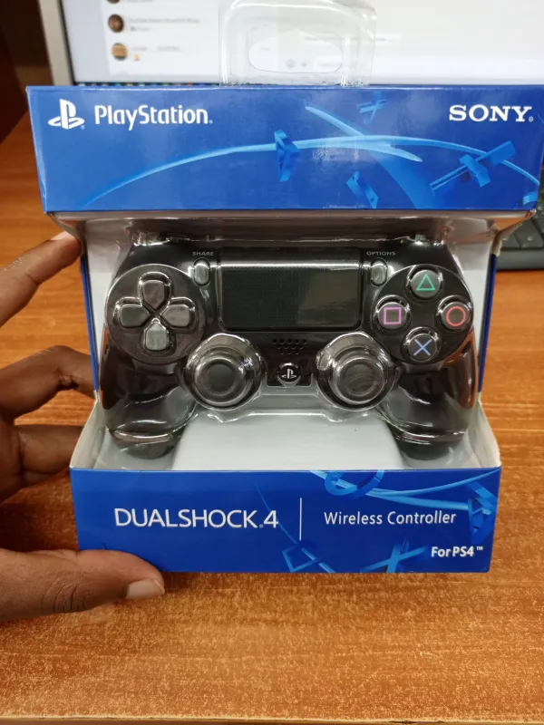 Wireless PS4 Controller – DualShock 4 Gamepad with Vibration, Bluetooth Connectivity, Ergonomic Design, Rechargeable Battery & Precise Analog Sticks – Compatible with PlayStation 4 Console