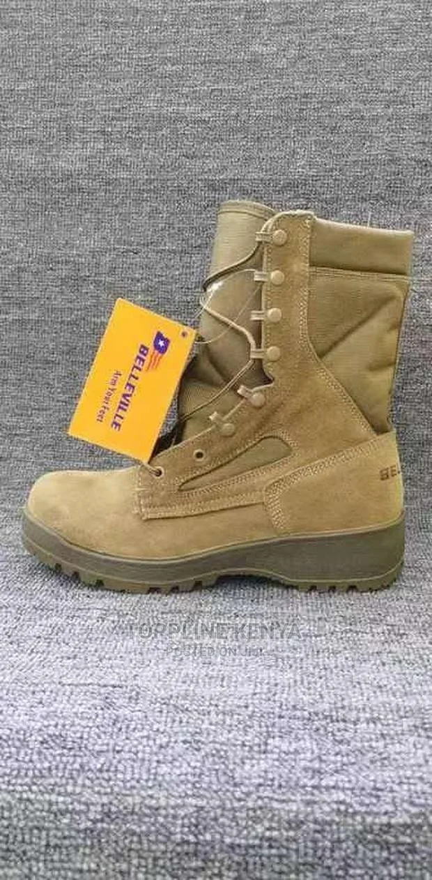 Bellevile Tactical Military Combat Outdoor Boots – Heavy Duty Army Style Footwear – Durable, Comfortable & Rugged for Hiking, Patrol, Security, Adventure – Sizes 40-45
