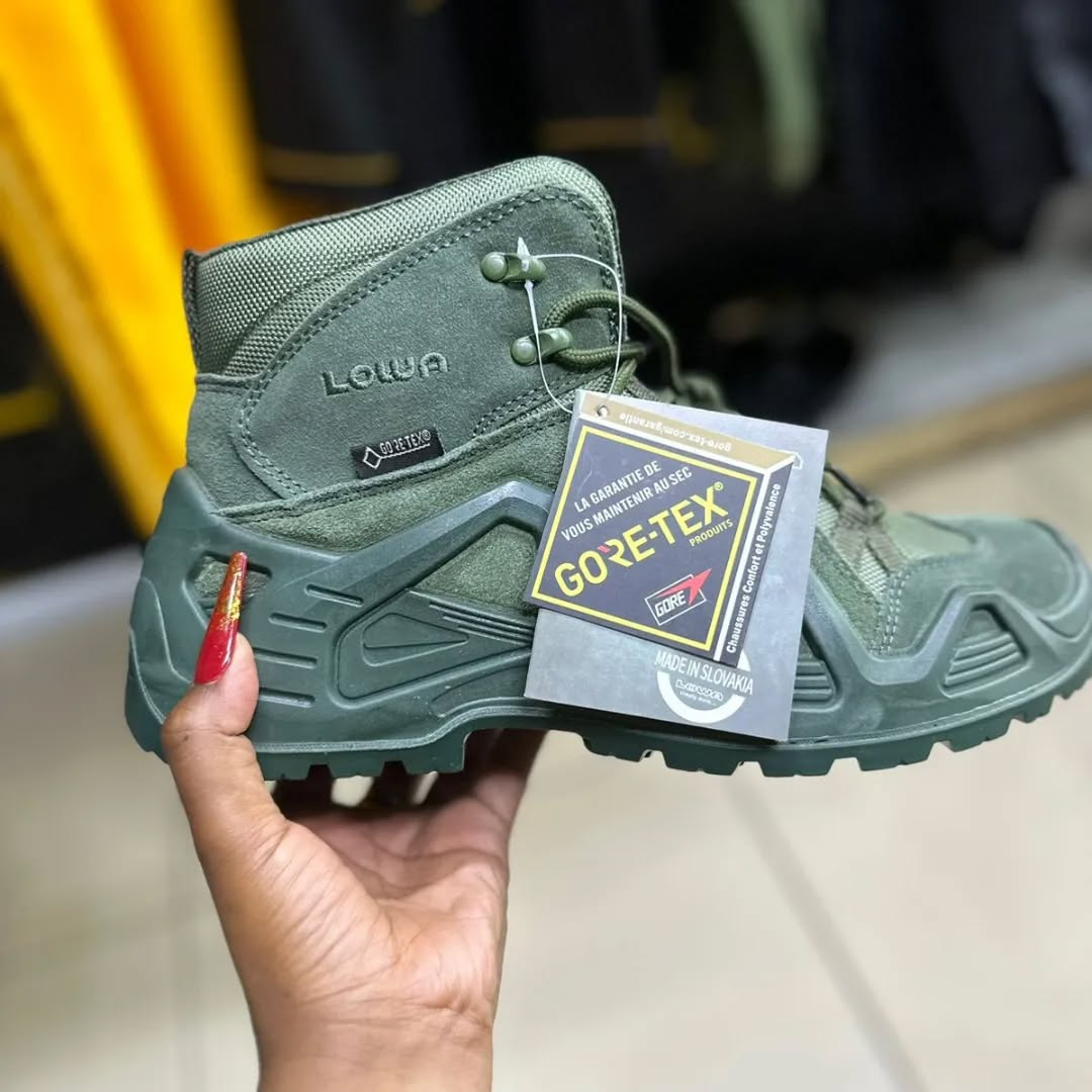Lowa Tactical Military Combat Outdoor Boots – Heavy Duty Army Style Footwear – Durable, Comfortable & Rugged for Hiking, Patrol, Security, Adventure – Sizes 40-45