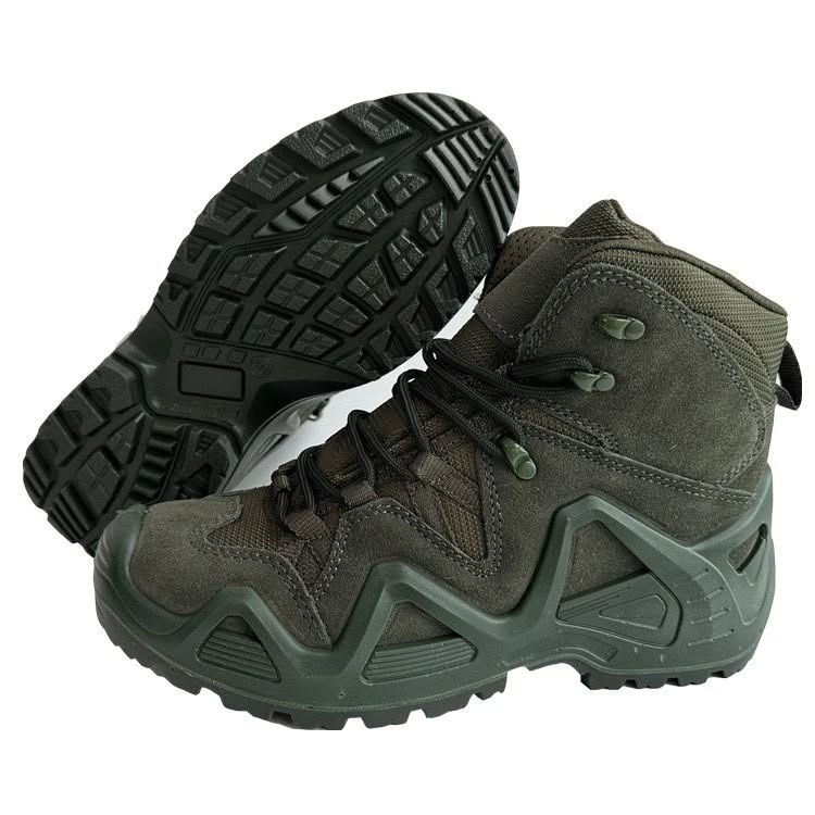 Lowa Tactical Military Combat Outdoor Boots – Heavy Duty Army Style Footwear – Durable, Comfortable & Rugged for Hiking, Patrol, Security, Adventure – Sizes 40-45