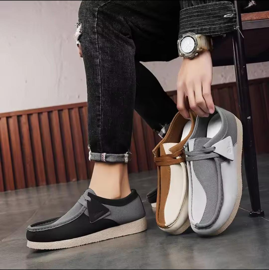 Fashion “Bank Robbers” Shoes – Stylish Men’s Casual & Party Footwear – Trendy Design, Durable Sole & Comfortable Fit – Fully Restocked – Sizes 39–44 – Black/Brown Options