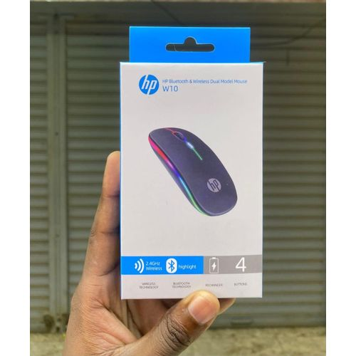 HP Rechargeable Wireless Mouse – Slim, Silent & Portable Design – Ergonomic USB Optical Mouse with Long Battery Life – Perfect for Laptops, Desktops, Smart Devices – Durable & Lightweight