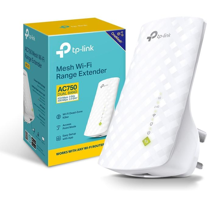 TP-Link Dual Band Mesh Wi-Fi Extender – 433+300Mbps | Smart Signal Booster | Seamless Roaming | OneMesh Compatible