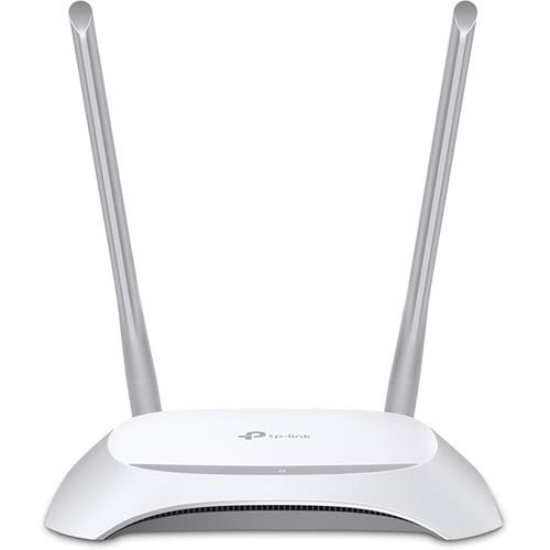 TP-Link TL-WR840N Wi-Fi Router – 300Mbps Wireless N Speed | 2.4GHz Band | 4 LAN Ports | Ideal for Home, Office & Small Business Internet Sharing