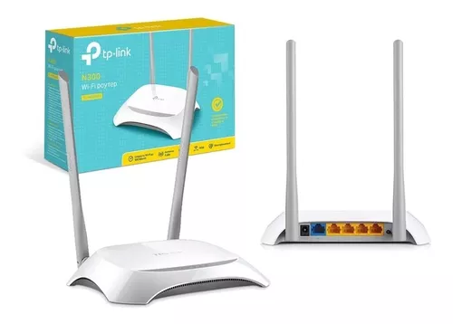 TP-Link TL-WR840N Wi-Fi Router – 300Mbps Wireless N Speed | 2.4GHz Band | 4 LAN Ports | Ideal for Home, Office & Small Business Internet Sharing