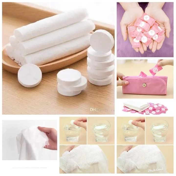 CLEARANCE OFFER MAGIC COMPACT TOWELS Pack of 20pcs – Portable Disposable Compressed Hand Towels for Travel, Gym, Kitchen, Car, Camping, Hiking, and Home Use